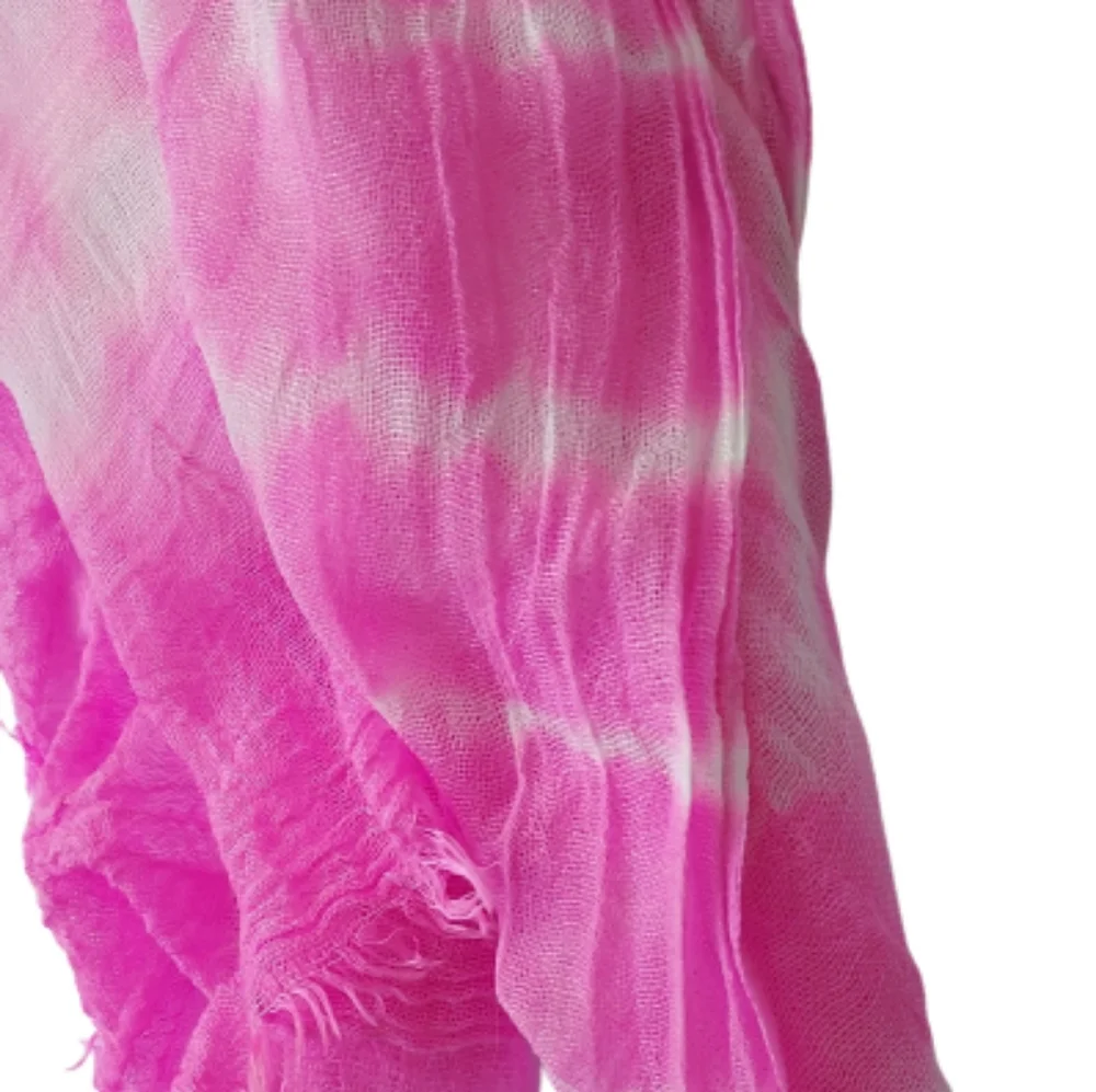 Steve Madden Two Tone Pink Tie Dye Scarf Wrap NEW NWT